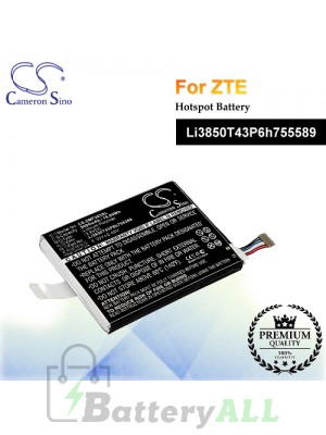 CS-ZMF203SL For ZTE Hotspot Battery Model Li3850T43P6h755589