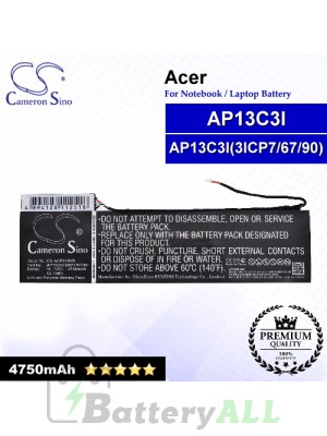 CS-ACP313NB For Acer Laptop Battery Model AP13C3I / AP13C3I(3ICP7/67/90