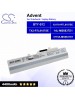 CS-MSU100HT For Advent Laptop Battery Model 14L-MS6837D1 / 3715A-MS6837D1 / 6317A-RTL8187SE / BTY-S12 (White)