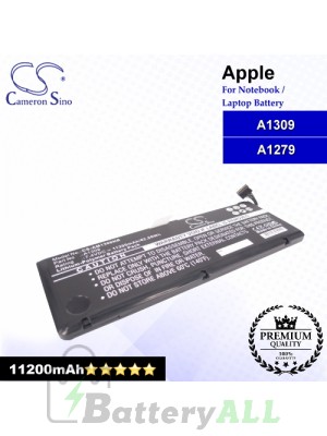 CS-AM1309NB For Apple Laptop Battery Model A1309