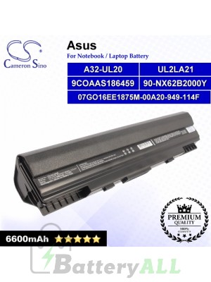 CS-AUL20HB For Asus Laptop Battery Model 07GO16EE1875M-00A20-949-114F / 90-NX62B2000Y / 9COAAS186459