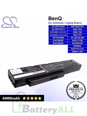 CS-BUS42NB For BenQ Laptop Battery Model 2C.20770.001 / 2C.20C30.001 / 7813540000 / 7813570000 / 916C5810F