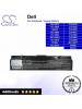 CS-DE1520NB For Dell Laptop Battery Model 0DY375 / 0FK890 / 0GK479 / 0GR986 / 0GR99 / 0GR995 / 0NR222 / 0NR239