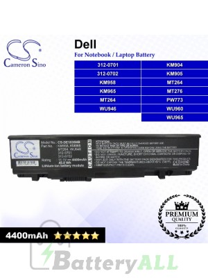 CS-DE1535NB For Dell Laptop Battery Model 0KM958 / 0KM965 / 0MT264 / 0MT275 / 0MT276 / 0MT277 / 0PW772