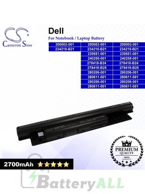 CS-DER150NB For Dell Laptop Battery Model 0MF69 / 24DRM / 312-1387 / 312-1390 / 312-1392 / 312-1433 / 49VTP