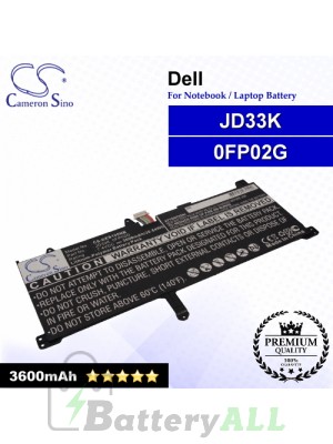CS-DES100NB For Dell Laptop Battery Model 0FP02G / JD33K