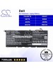 CS-DEX139NB For Dell Laptop Battery Model 0N7T6 / 5K9CP / 90V7W / CN-0N7T6 / DIN02 / JD25G / RWT1R