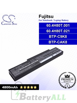 CS-FU3650NB For Fujitsu Laptop Battery Model 60.4H80T.001 / 60.4H80T.021 / BTP-C9K8 / BTP-CAK8