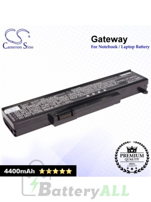CS-GWP170NB For Gateway Laptop Battery Model 1BTIZZZ0TAT / 1BTIZZZ0TAU / 1BTIZZZ0TAV / 2524264 / 2524265