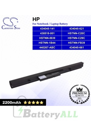 CS-HDP520NB For HP Laptop Battery Model 434045-141 / 434045-621 / 434045-661 / 438518-001 / 440267-ABC / HSTNN-1B44