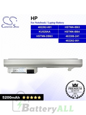 CS-HP2133HB For HP Laptop Battery Model 482262-001 / HSTNN-DB63 / HSTNN-IB63 / HSTNN-IB64 / KU528AA