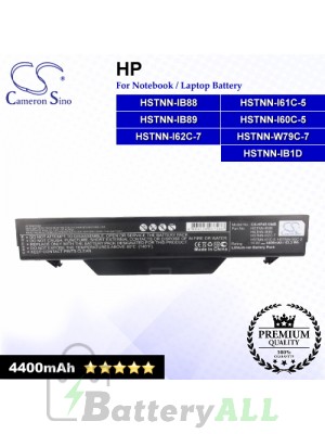 CS-HP4510NB For HP Laptop Battery Model 513130-321 / 535753-001 / 535808-001 / 572032-001 / 591998-141 / 593576-001