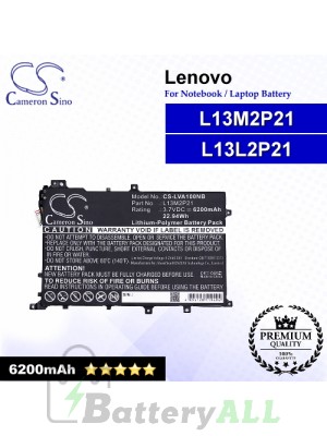 CS-LVA100NB For Lenovo Laptop Battery Model L13L2P21 / L13M2P21