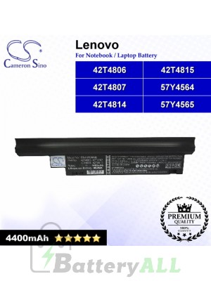 CS-LVE30NB For Lenovo Laptop Battery Model 42T4806 / 42T4807 / 42T4812 / 42T4813 / 42T4814 / 42T4815