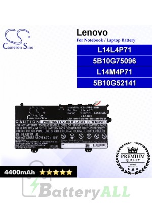 CS-LVP311NB For Lenovo Laptop Battery Model 5B10G52141 / 5B10G75096 / L14L4P71 / L14M4P71