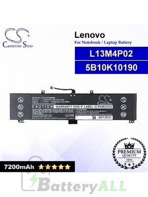 CS-LVY500NB For Lenovo Laptop Battery Model 5B10K10190 / L13M4P02
