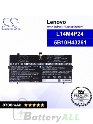 CS-LVY900NB For Lenovo Laptop Battery Model 5B10H43261 / L14L4P24 / L14M4P24