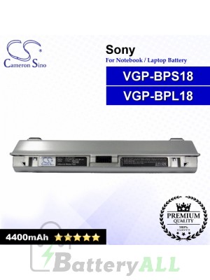 CS-BPS18NT For Sony Laptop Battery Model VGP-BPL18 / VGP-BPS18