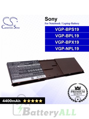CS-BPS19NB For Sony Laptop Battery Model VGP-BPL19 / VGP-BPS19 / VGP-NPL19