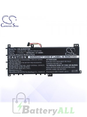 CS Battery for Asus C21N1335 / 0B200-00530100 Battery L-AUS451NB