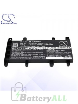 CS Battery for Asus C21N1515 / 0B200-01800100 Asus X756UQ / X756UV Battery L-AUX756NB