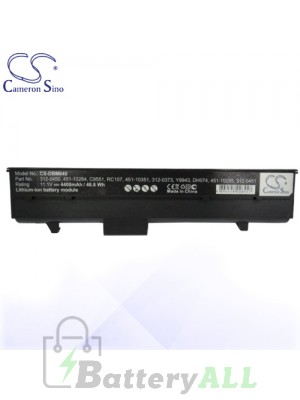 CS Battery for Dell CC154 / CC156 / DC224 / DH074 / FC141 / RC107 Battery L-DBM640