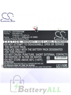 CS Battery for Fujitsu FMVNBP230 / FPB0304 / FPCBP410 / Lifebook UH574 Battery L-FUH574NB