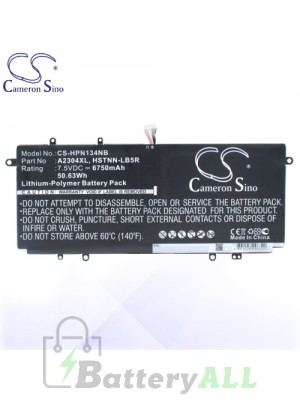 CS Battery for HP A2304XL / 738392-005 / 738075-421 / HSTNN-LB5R Battery L-HPN134NB