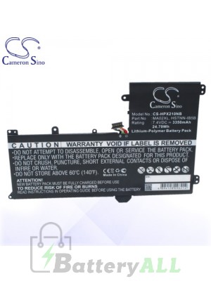 CS Battery for HP 721895-2C1 / 721895-421 / 722231-001 / HSTNN-DB5B Battery L-HPX210NB