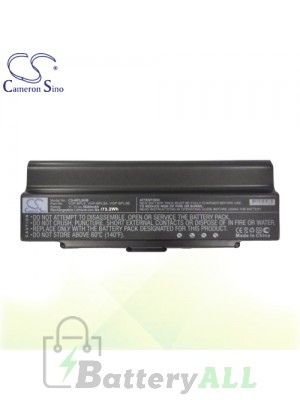 CS Battery for Sony VAIO VGN-CR123 / VGN-CR123E / VGN-CR190 Battery Black L-BPL9HB