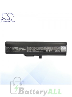 CS Battery for Sony VAIO VGN-TX770PTK1 / VGN-TX770PWK1 / VGN-TX790P/L Battery L-BPS5NB