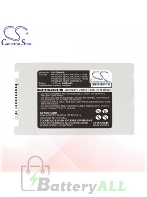 CS Battery for Toshiba Satellite 6000 Battery L-TO9000