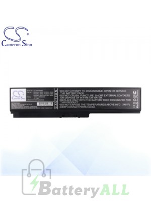 CS Battery for Toshiba Dynabook SS M52 253E/3W / M60 / M60 220C/3W Battery L-TOU400NB