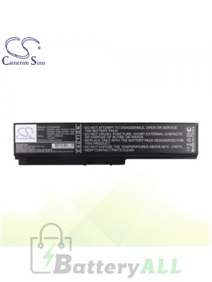 CS Battery for Toshiba Satellite L322 / L323 / L510 / L515 / L655 Battery L-TOU400NB