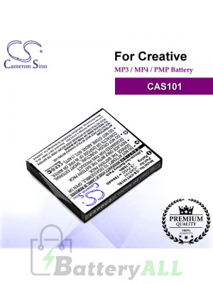 CS-CRT101SL For Creative Mp3 Mp4 PMP Battery Model CAS101