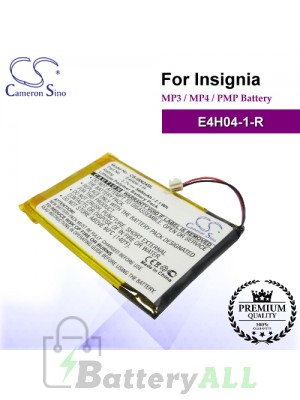 CS-ISN24SL For INSIGNIA Mp3 Mp4 PMP Battery Model E4H04-1-R