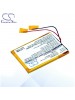 CS Battery for Creative Zen 4GBG 8GB 16GB 32GB Battery DA005SL