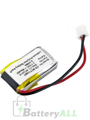 intercom MTU01X Battery Replacement (CameronSino Brand) 90mAh CS-BCT110BT-3-AS2