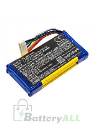 Qolsys 4T054-01 Battery Replacement (CameronSino Brand) 2600mAh CS-LQS100SL-AS1