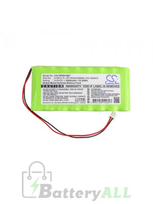 Visonic 103-300672 Battery Replacement (CameronSino Brand) 2000mAh CS-VPX914BT-AS6