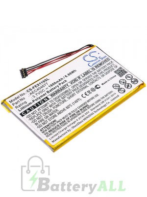 Fiio AEC404677 Battery Replacement (CameronSino Brand) 1800mAh CS-FEX110SL-A1