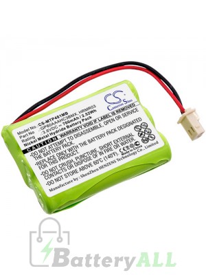 Motorola GP80AAAHC3BMX Battery Replacement (CameronSino Brand) 700mAh CS-MTP481MB-BP1