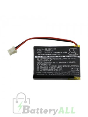 UNIDEN UBWC21 Battery Replacement (CameronSino Brand) 1250mAh CS-UBW210SL-BP3