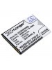 Bluebird BAT-EF500_S Battery Replacement (CameronSino Brand) 3200mAh CS-BUD500BL-BS1