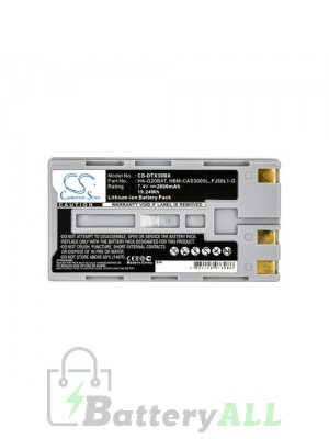 Casio HBM-CAS3000L Battery Replacement (CameronSino Brand) 2600mAh CS-DTX30BX-BS6