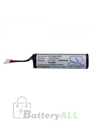 Gryphon 128000894 Battery Replacement (CameronSino Brand) 2600mAh CS-GM410BL-2-BS1