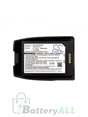 Honeywell Dolphin 7800 Battery Replacement (CameronSino Brand) 3600mAh CS-HTX781BX-2-BS3