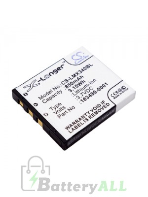 LXE 163480-0001 Battery Replacement (CameronSino Brand) 850mAh CS-LMX340BL-2-BS1