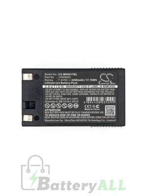 Pathfinder 6039 Battery Replacement (CameronSino Brand) 2400mAh CS-MH6017BL-3-BS3