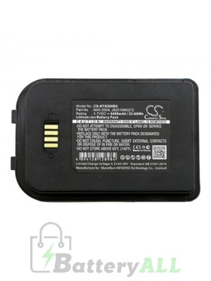 Handheld J62510N0272 Battery Replacement (CameronSino Brand) 6400mAh CS-NTX500BX-2-BS3